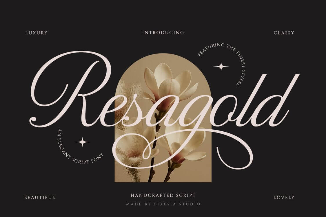 Resagold Font