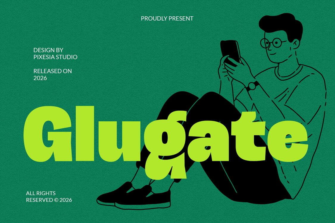 Glugate Font