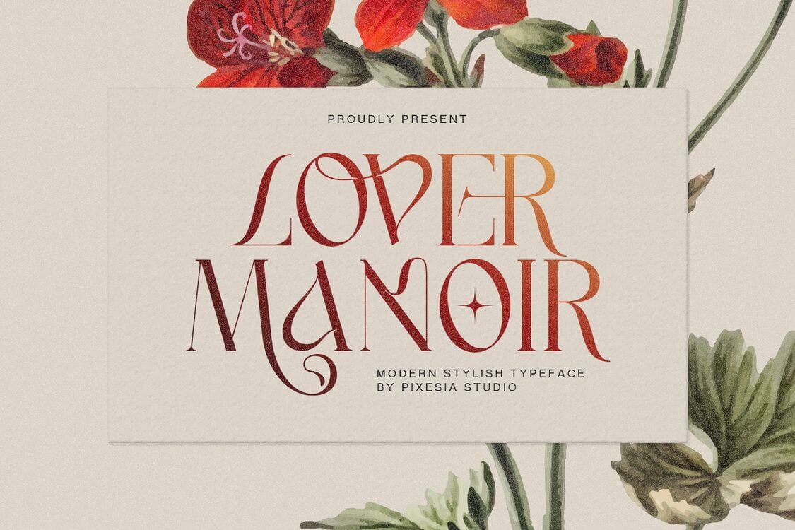 Lover Manoir Font